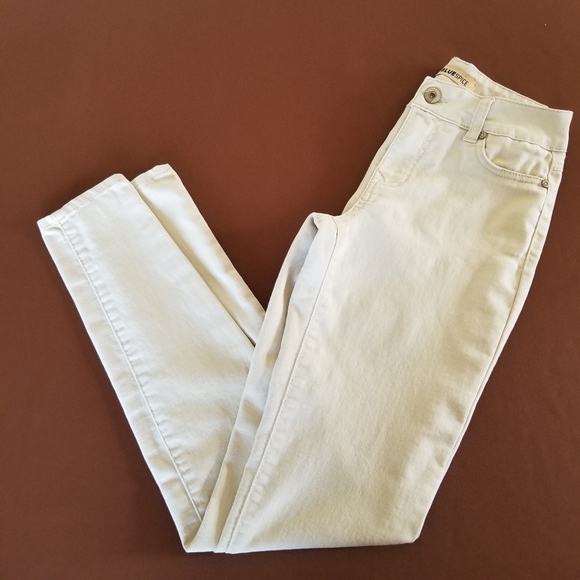 Blue Spice Cream High Waist Skinny Jeggings Size 1 - Picture 4 of 11